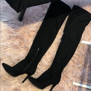 Over the knee boots